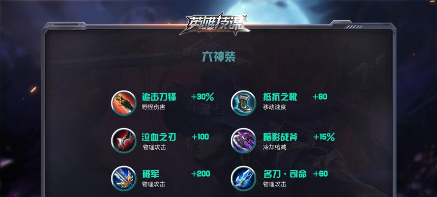 李白多套铭文及出装攻略大揭秘（打造王者峡谷中的无敌李白！）