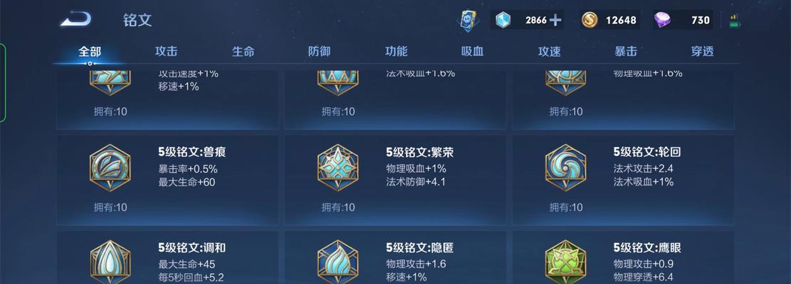 赵云铭文出装攻略（专属至尊宝铭文搭配，助你称霸战场！）